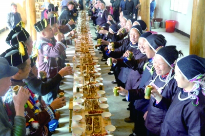 通道侗乡：民族文化炫彩迎春