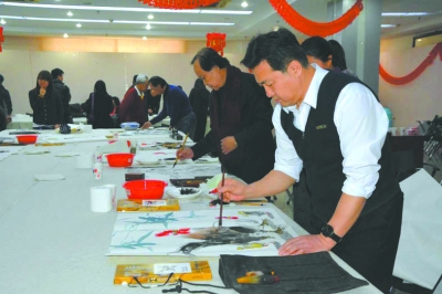 北京艺术家开展送欢乐下基层活动