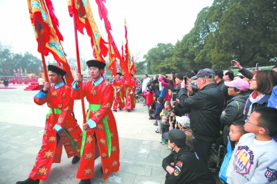 北京日坛公园举办“春分朝阳”文化节