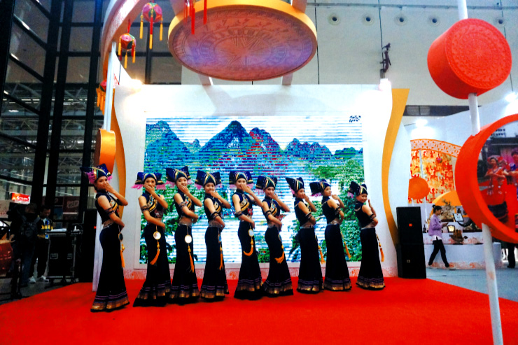 2017东博会文化展在广西南宁会展中心举办