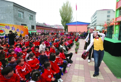 中国儿童艺术剧院在山西开展公益演出活动