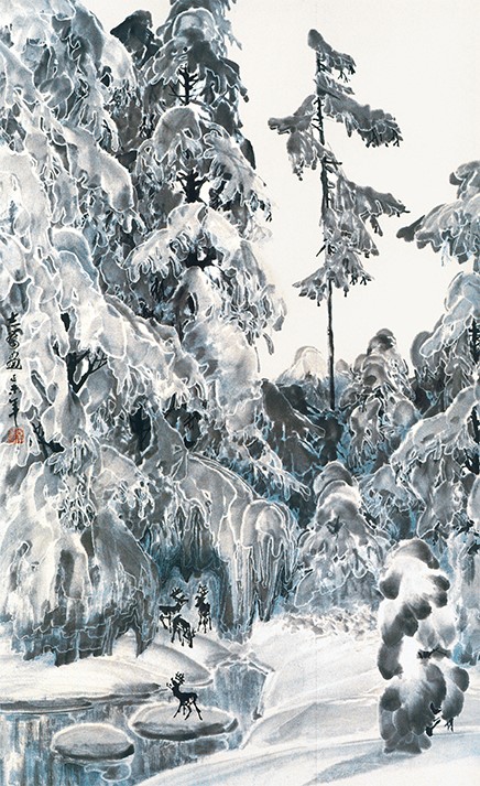 开冰雪山水画派的名家——于志学