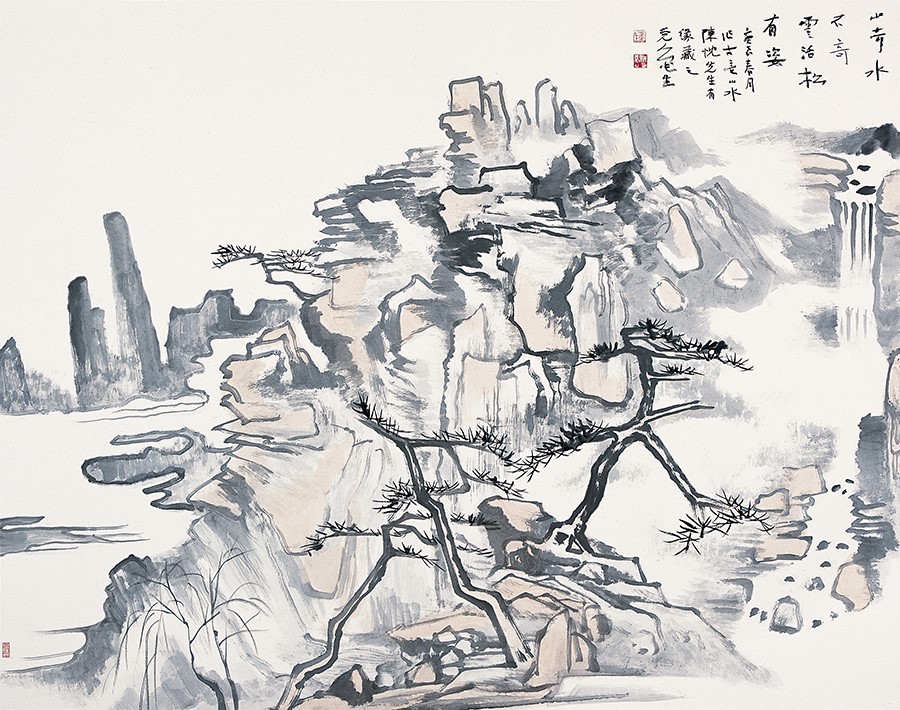 逸笔成趣 法随意转——梅墨生