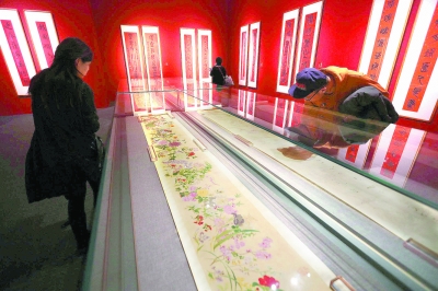 中国国家博物馆举办2019新年迎春书画展