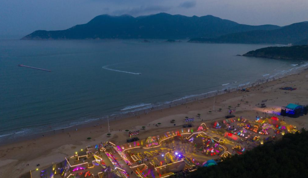 第二十二届中国舟山国际沙雕节正式开幕