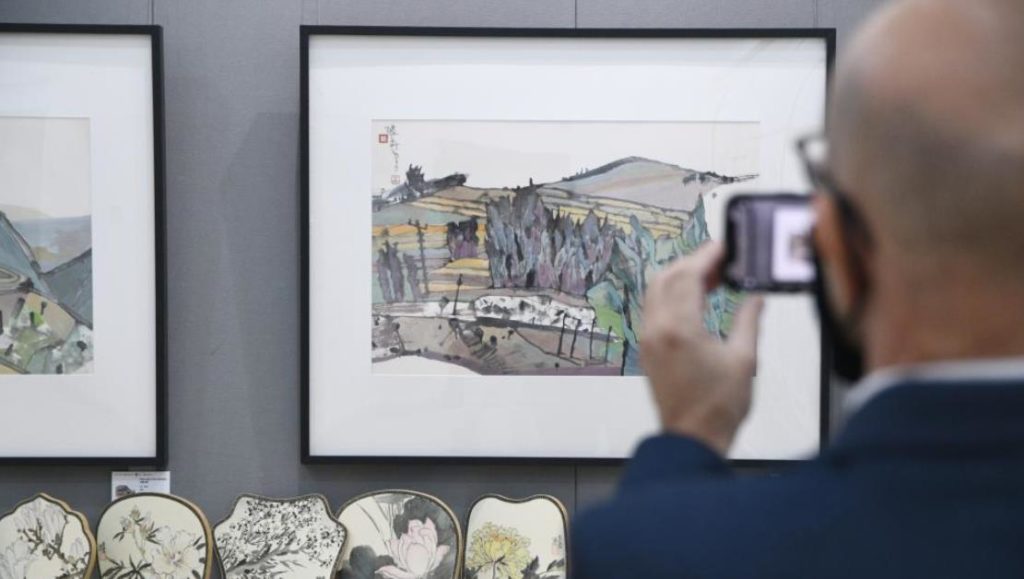 当代中国画艺术展在马耳他开幕